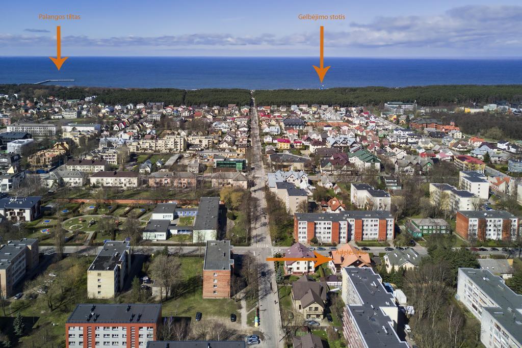 Adeles Vila Palanga Dış mekan fotoğraf